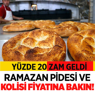 Ramazan ayı için hazırlık başladı! 2026 Ramazan pidesi ve koli fiyatı belli oldu