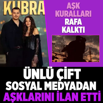 Aşk kurallarını bozdu! Aslıhan Malbora ve Çağatay Ulusoy paylaştı