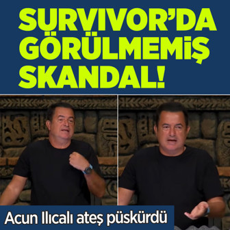 Survivor 2026'da skandal! Yapım ekibinin yemeği çalındı Acun Ilıcalı ateş püskürdü