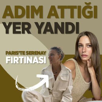 Paris’te Serenay Sarıkaya fırtınası! Adım attığı yeri salladı, bakan bir daha baktı