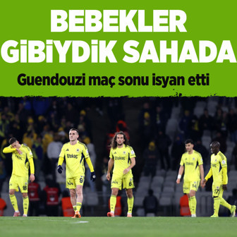 Matteo Guendouzi'den sert öz eleştiri: Bebekler gibiydik sahada felaket bir maçtı