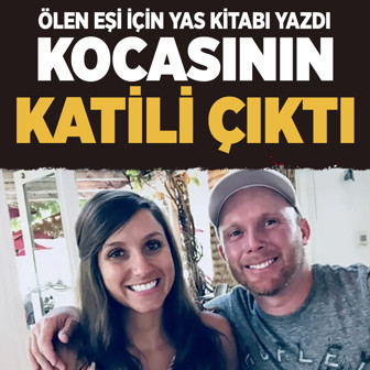 Ölen eşi için yas kitabı yazan kadın kocasının katili çıktı