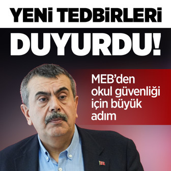 Bakan Yusuf Tekin açıkladı! İşte okullarda alınacak yeni tedbirler