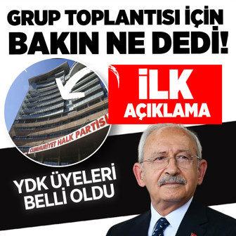 CHP YDK toplandı! Kılıçdaroğlu’ndan ilk açıklama grup toplantısına katılacak mı?