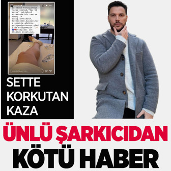 Sinan Akçıl sevenlerini korkuttu! Sette kaza geçirdi: 14 dikiş atıldı...