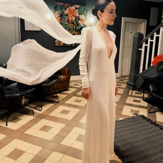 Sibel Kekilli düğün dansıyla gündemde! Eğlenceli kareler...