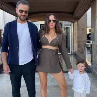 Erkan Kolçak Köstendil ve Cansu Tosun'dan boşanma sonrası buluşma! Oğulları için bir arada...