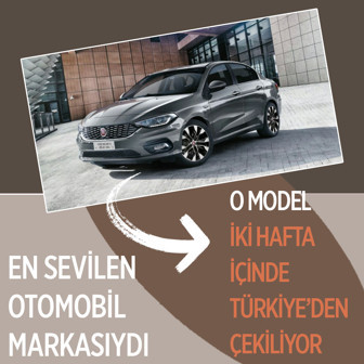 En çok tercih edilen otomobil modeli iki hafta sonra veda ediyor...