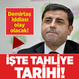 Demirtaş iddiası olay olacak! İşte tahliyesi için konuşulan tarih