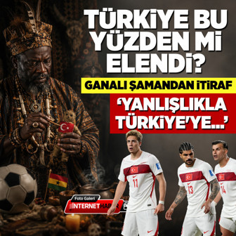 Türkiye bu yüzden mi elendi? Ganalı şamandan itiraf: Yanlışlıkla Türkiye'ye büyü yaptım