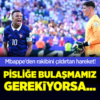 Mbappe'den rakibini çıldırtan hareket! "Pisliğe bulaşmamız gerekiyorsa…"