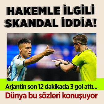 Arjantin-Mısır maçının hakemiyle ilgili olay iddia! Dünya bu sözleri konuşuyor