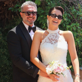 İbrahim Selim ve eşinden romantik balayı pozları