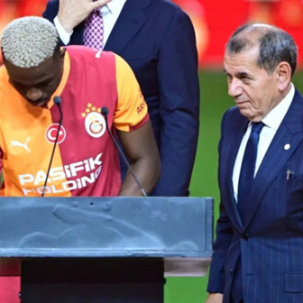 Kritik zirve! Dursun Özbek'ten Osimhen'e garanti