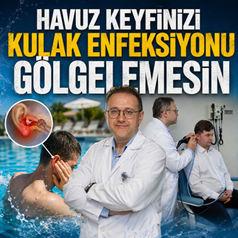 Havuz keyfinizi kulak enfeksiyonu gölgelemesin