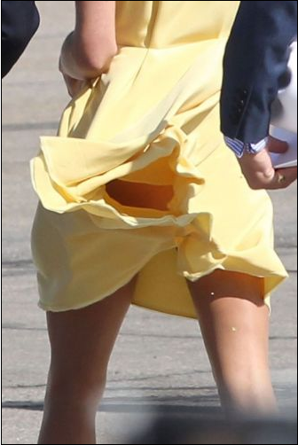 Prenses  rüzgarın azizliğine uğradı - Resim: 2