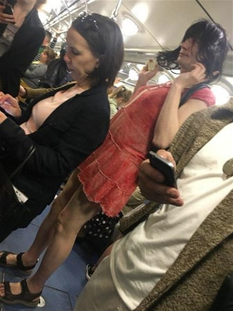 Metroya bu halde bindi ama sonra neler olacağını hiç düşünmedi - Resim: 3