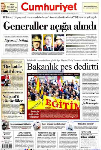 3 komutan için kim ne manşet attı? - Resim: 4