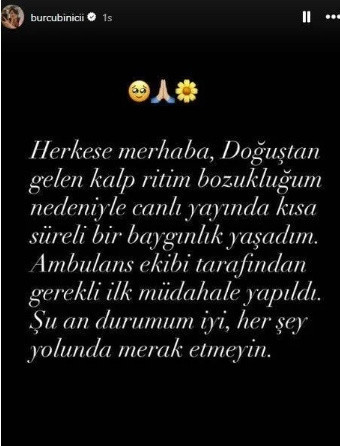 Oyuncu Burcu Binici'den kötü haber! Çıktığı yayında yere yığıldı... - Resim: 0
