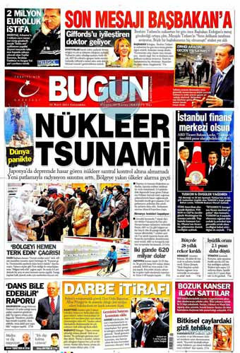 Nükleer trajedi manşetlerde! - Resim: 3