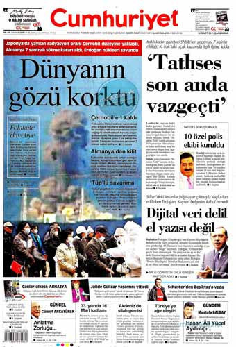 Nükleer trajedi manşetlerde! - Resim: 4