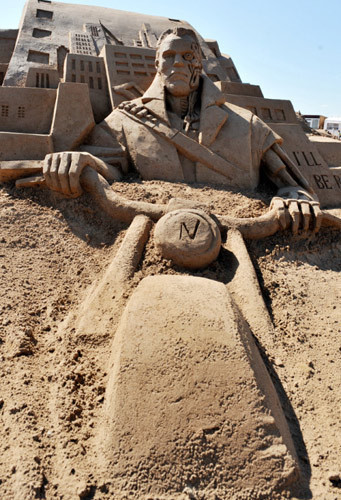 Kum Heykel festivaline ziyaretçi akını! - Resim: 4