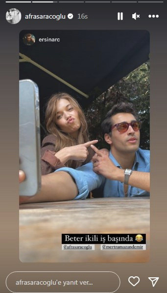 Yalı Çapkını'nın aşıkları savaşmadılar bu kez seviştiler paylaşımlarla mest ettiler - Resim: 1