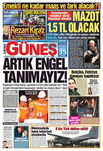 Günün gazete manşetleri - Resim: 4