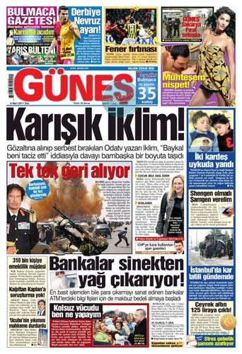 Ergenekon tutukluları manşetlerde! - Resim: 4