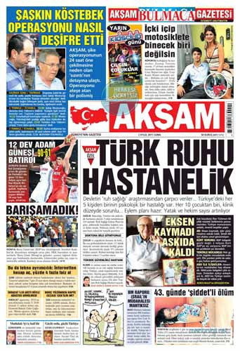 Günün en çarpıcı gazete manşetleri - Resim: 1