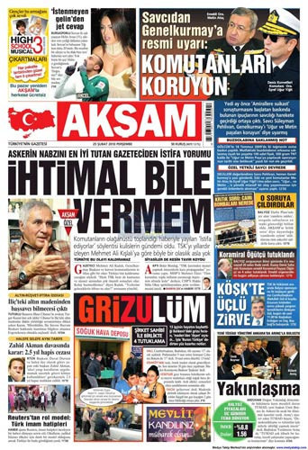 Türk basınında bugün - Resim: 1