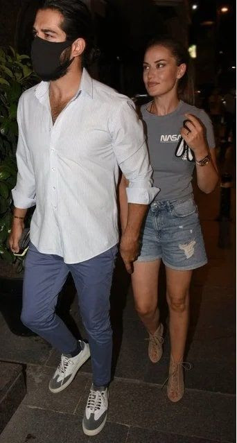 Burak Özçivit Fahriye Evcen kavgası şoke etti sesler giderek yükseldi - Resim: 1