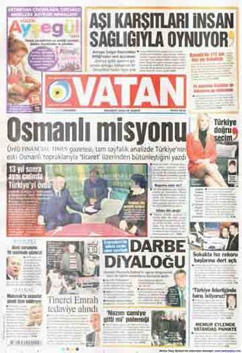 Bugünün gazete manşetleri - Resim: 3