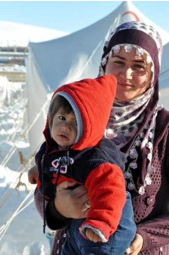 Depremzedelerin suyu bile dondu - Resim: 1