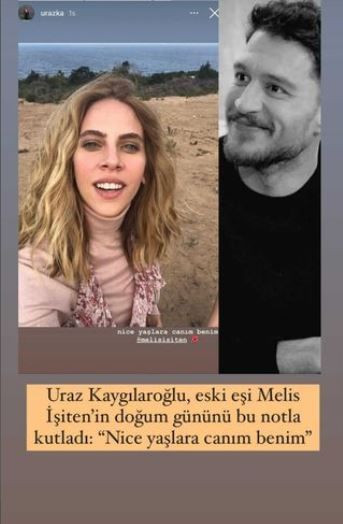 Uraz Kaygılaroğlu'ndan eski eşi Melis İşiten'e bomba mesaj: Canım benim - Resim: 2