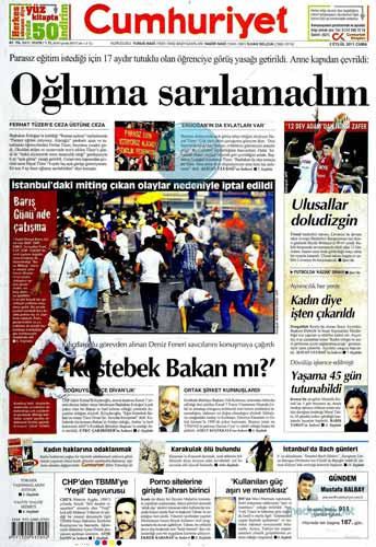 Günün en çarpıcı gazete manşetleri - Resim: 4