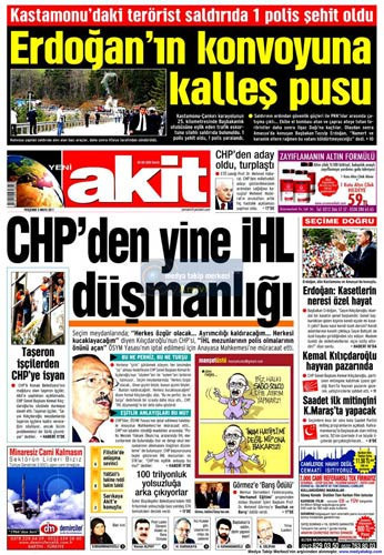 Günün gazete manşetleri - Resim: 1