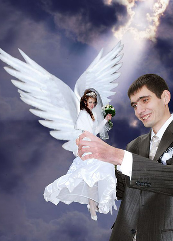 Garip ama komik düğün kareleri! - Resim: 2