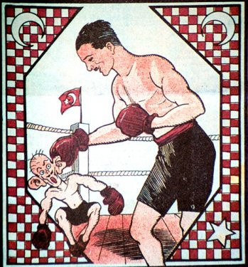 Milli Mücadele'de Atatürk karikatürleri - Resim: 3