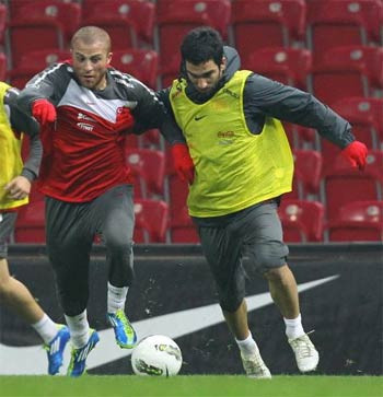 Millilerin antrenmanından özel kareler - Resim: 3