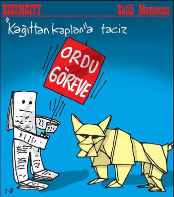 Batum karikatürleri böyle malzeme oldu! - Resim: 4