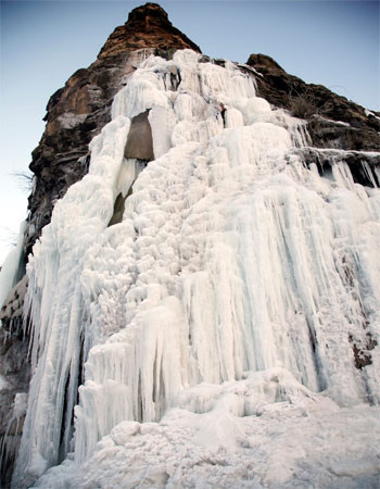 Şelale üzerinde tırmandılar - Resim: 3