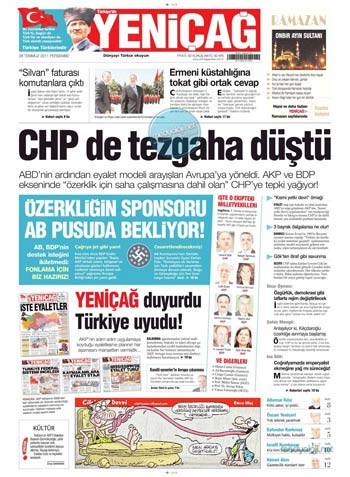 Gündemin en çarpıcı manşetleri - Resim: 2