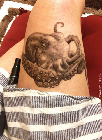 Bacaklar tuval oldu - Resim: 3