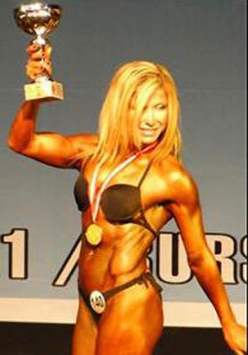 TRT muhabiri vücut şampiyonu - Resim: 2