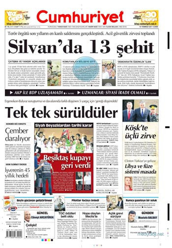 Gündemin en çarpıcı manşetleri - Resim: 4