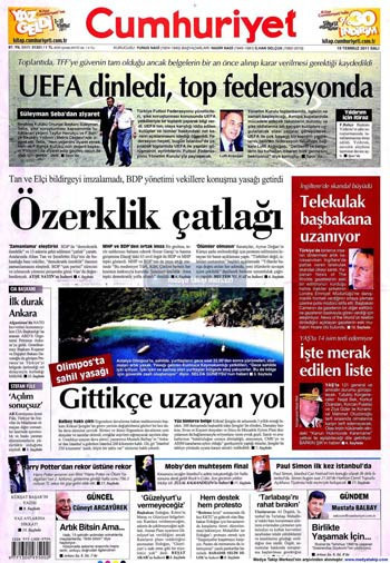 Gündemin en çarpıcı manşetleri - Resim: 2