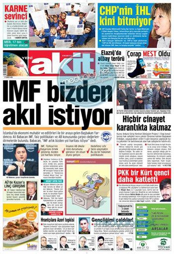 Gündemin en çarpıcı manşetleri - Resim: 1