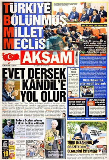 Günün en çarpıcı manşetleri - Resim: 2