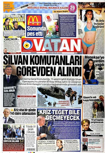 Gündemin en çarpıcı manşetleri - Resim: 3